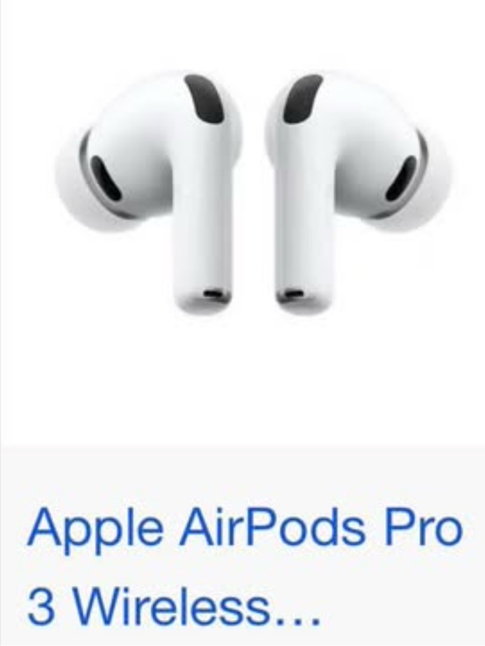Apple Wireless Earbuds — White